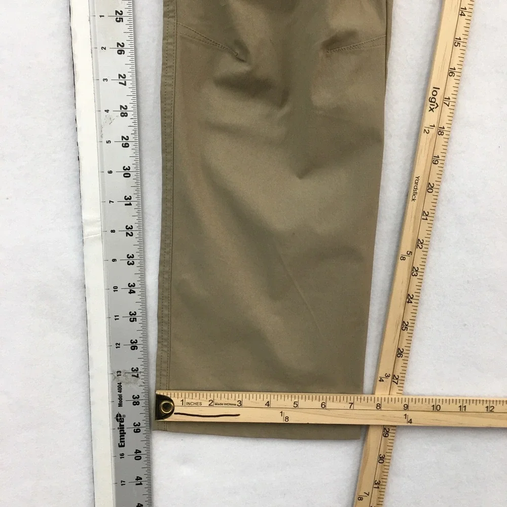 Kuhl Revolvr Rogue Pants Mens 33x30 Tan Brown Uberkuhl Stretch Tapered Hiking